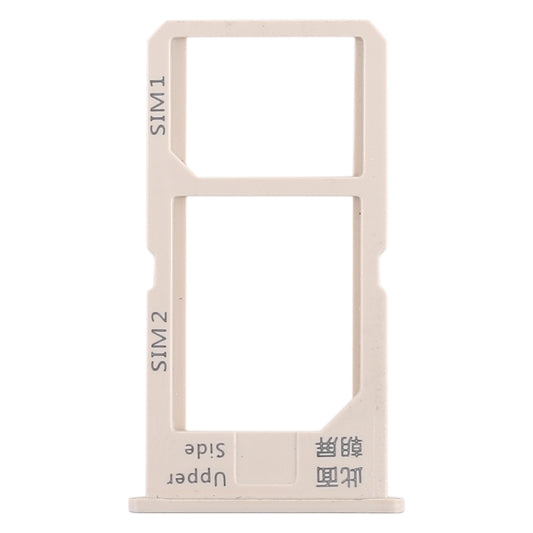 For Vivo Y55 2 x SIM Card Tray (Gold) by buy2fix