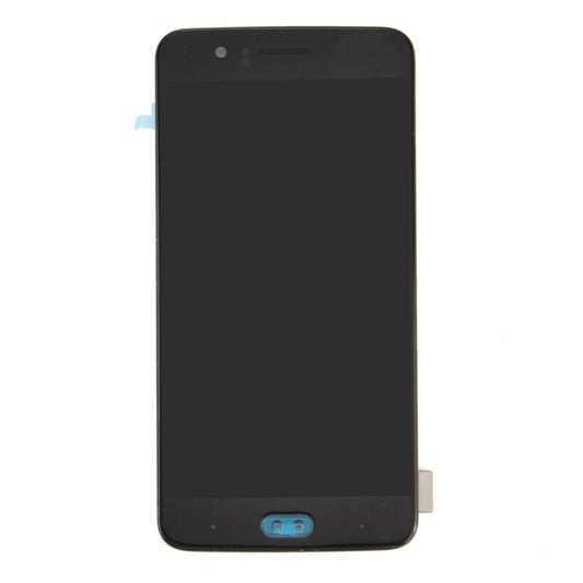 For OnePlus 5 Digitizer Full Assembly with Frame OEM LCD Screen (Black) by buy2fix