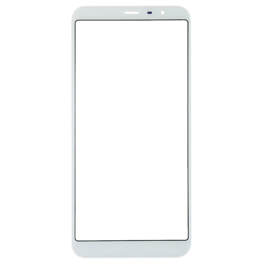 For Meizu M6T Front Screen Outer Glass Lens (White) by buy2fix
