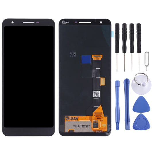 OEM LCD Screen for Google Pixel 3a with Digitizer Full Assembly (Black) by buy2fix