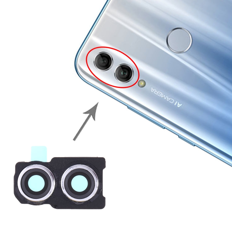 For Huawei Honor 10 Lite Camera Lens Cover (Silver) by buy2fix