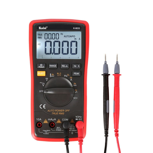 Kaisi K-9033 Digital Multimeter LCD Display Handheld Digital Multimeter for Mobile Phone Repair by buy2fix