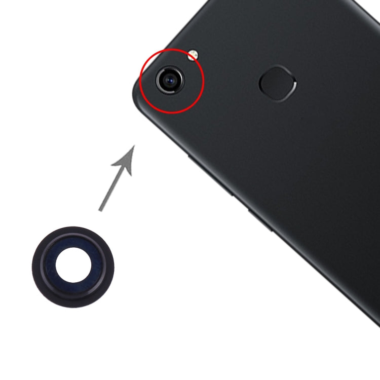 For Vivo Y81 / Y83 10pcs Camera Lens Cover (Black) by buy2fix