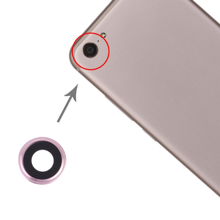 For Vivo X9 Plus Camera Lens Cover (Pink) by buy2fix