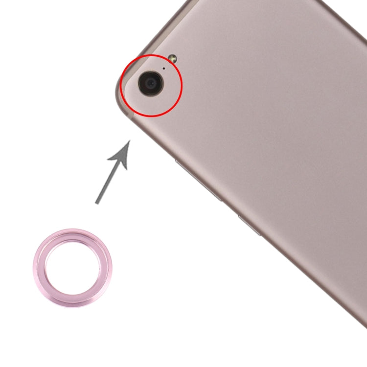 For Vivo X9 Camera Lens Cover (Pink) by buy2fix