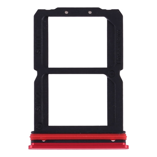 For OnePlus 7 SIM Card Tray + SIM Card Tray (Red) by buy2fix