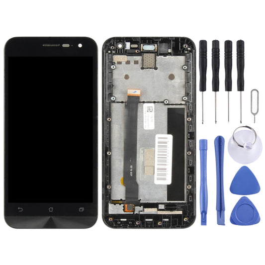 OEM LCD Screen for Asus Zenfone 2 ZE500CL Z00D Digitizer Full Assembly with Frame(Black) by buy2fix