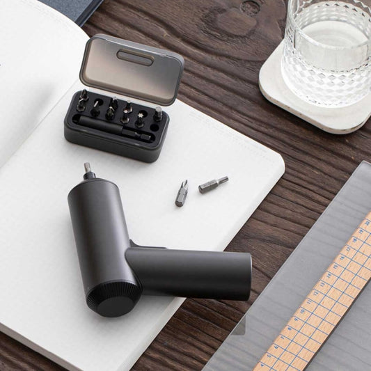 Original Xiaomi Mijia Cordless Rechargeable Screwdriver With 12 PCS S2 Screw Bits by Xiaomi