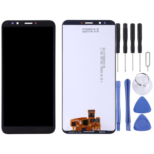 OEM LCD Screen for Huawei Y7 Prime (2018) with Digitizer Full Assembly (Black) by buy2fix