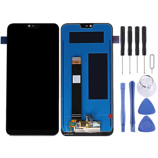 TFT LCD Screen for Nokia 7.1 TA-1085 TA-1095 TA-1096 with Digitizer Full Assembly (Black) by buy2fix