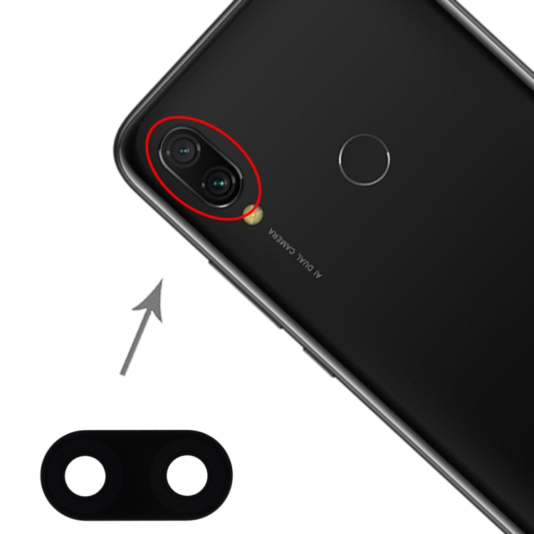 10 PCS Back Camera Lens for Xiaomi Redmi 7 by buy2fix
