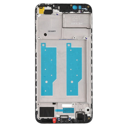 Front Housing LCD Frame Bezel for Huawei Honor Play 7C(Black) by buy2fix