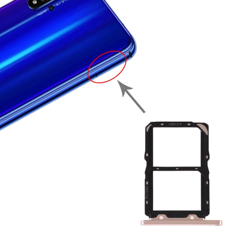 SIM Card Tray + SIM Card Tray for Huawei Honor 20 (Gold) by buy2fix