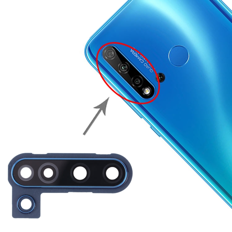 For Huawei Nova 5i Camera Lens Cover (Blue) by buy2fix
