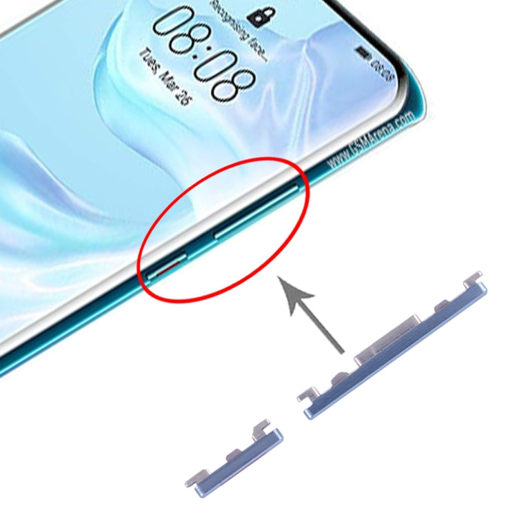 For Huawei P30 Pro Power Button and Volume Control Button (Breathing Crystal) by buy2fix