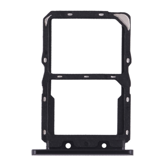 SIM Card Tray + NM Card Tray for Huawei Nova 5 (Black) by buy2fix