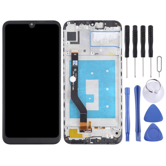 OEM LCD Screen for Huawei Y7 (2019)(High Version) Digitizer Full Assembly with Frame (Black) by buy2fix