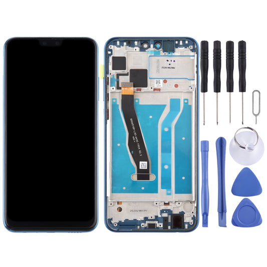 OEM LCD Screen for Huawei Enjoy 9 Plus Digitizer Full Assembly with Frame (Blue) by buy2fix