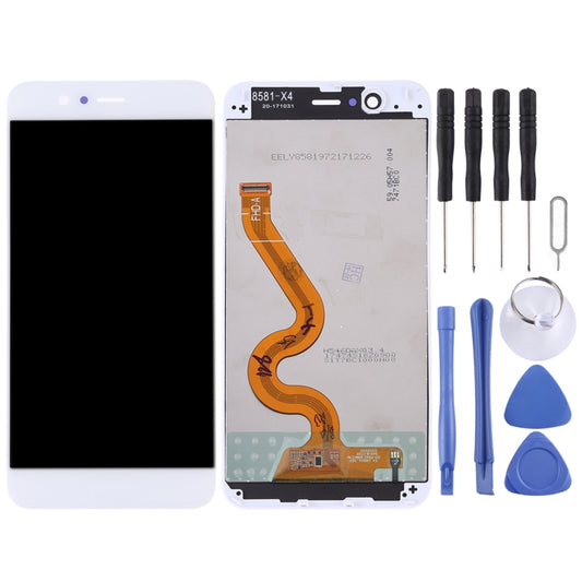 OEM LCD Screen for Huawei Nova 2 Plus Digitizer Full Assembly with Frame (White) by buy2fix