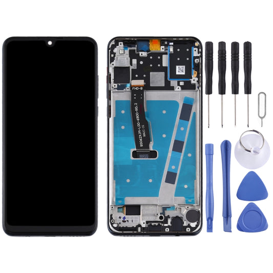 OEM LCD Screen for Huawei P30 Lite / Nova 4e (RAM 6G / High Version) Digitizer Full Assembly with Frame (Black) by buy2fix