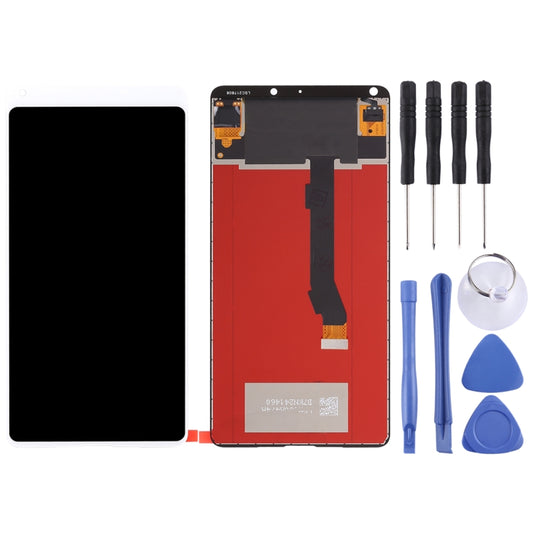 TFT LCD Screen for Xiaomi Mi Mix 2S with Digitizer Full Assembly(White) by buy2fix