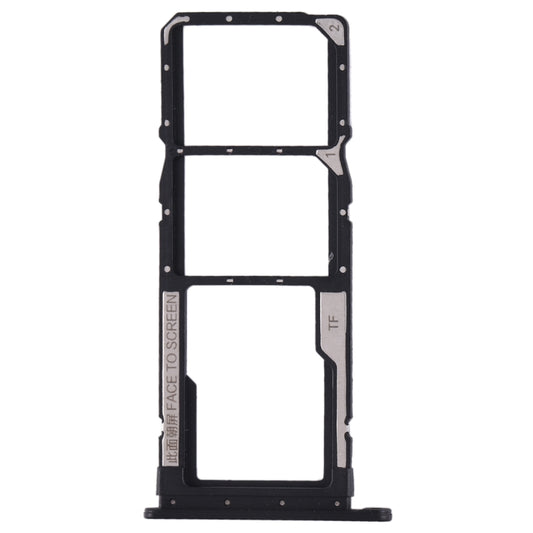 SIM Card Tray + SIM Card Tray + Micro SD Card Tray for Xiaomi Redmi 7A (Black) by buy2fix