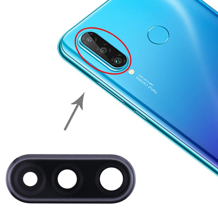 For Huawei P30 Lite 24MP Camera Lens Cover (Black) by buy2fix