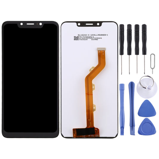 TFT LCD Screen for Infinix Hot 7 X624 with Digitizer Full Assembly (Black) by buy2fix