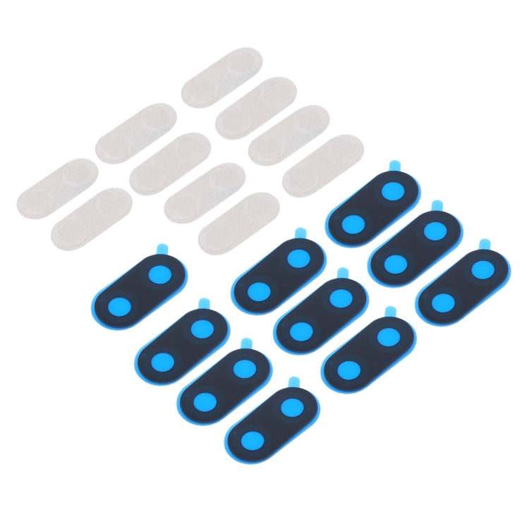 For Huawei Mate 10 Lite 10pcs Back Camera Lens with Adhesive by buy2fix