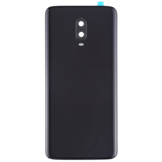 For OnePlus 6T Original Battery Back Cover with Camera Lens (Jet Black) by buy2fix