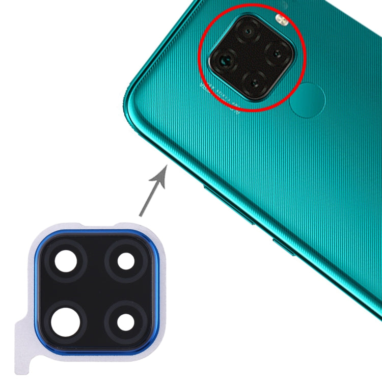 For Huawei Mate 30 Lite Camera Lens Cover (Blue) by buy2fix