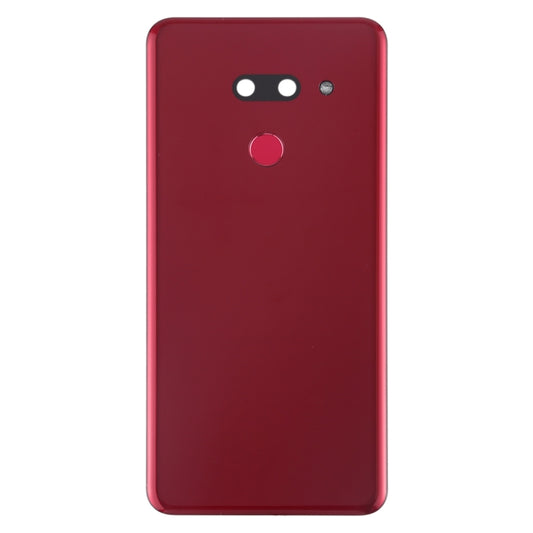 Battery Back Cover with Camera Lens & Fingerprint Sensor for LG G8 ThinQ / LMG820QM7 LM-G820UMB LMG820UM1 (US Version)(Red) by buy2fix