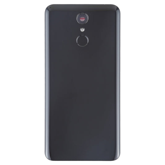 Battery Back Cover with Camera Lens & Fingerprint Sensor for LG Q7 / Q7+(Black) by buy2fix