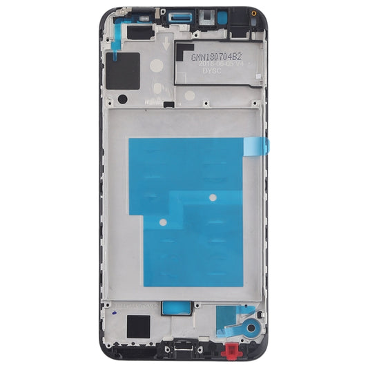 Front Housing LCD Frame Bezel for Huawei Y6 (2018)(Black) by buy2fix