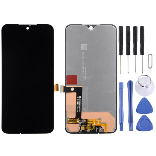 TFT LCD Screen for Motorola Moto G7 Plus with Digitizer Full Assembly (Black) by buy2fix
