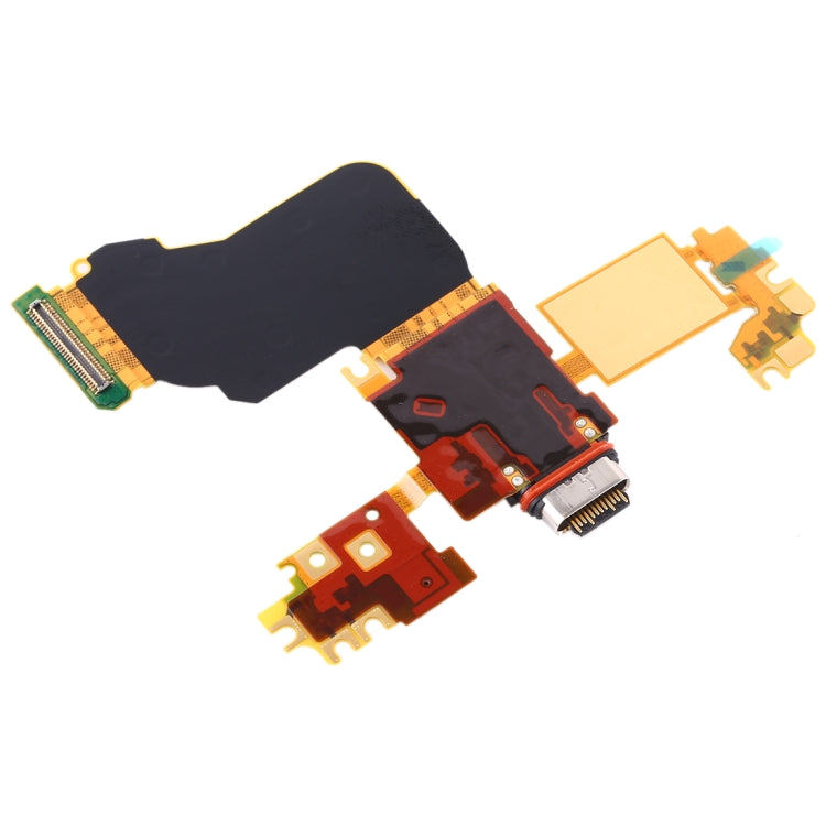 Original Charging Port Flex Cable + Microphone Flex Cable for Sony Xperia 1 by buy2fix