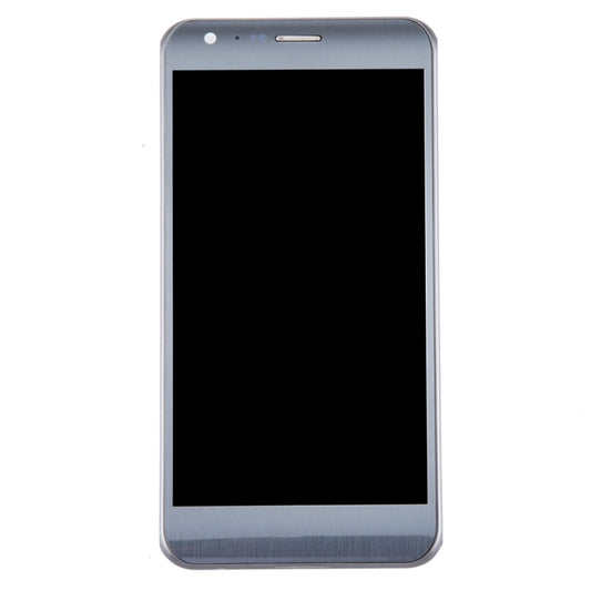 Original LCD Screen for LG X Cam / K580 / K580I / K580Y Digitizer Full Assembly with Frame (Silver) by buy2fix