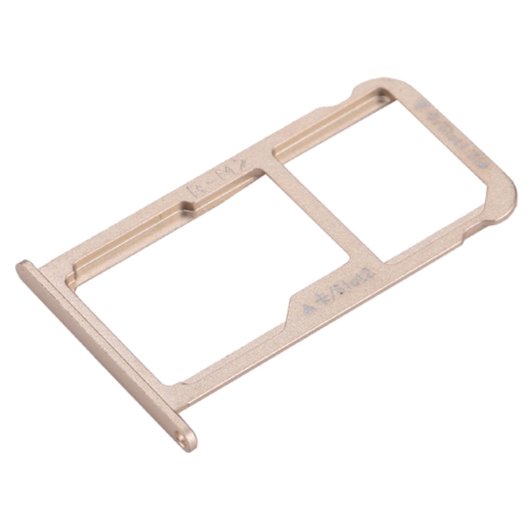 For Huawei Maimang 5 SIM Card Tray & SIM / Micro SD Card Tray(Gold) by buy2fix
