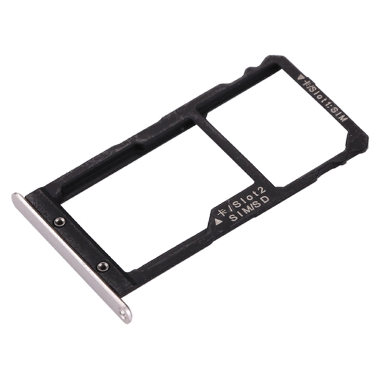 For Huawei Maimang 5 SIM Card Tray & SIM / Micro SD Card Tray(Silver) by buy2fix