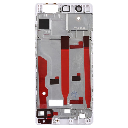 Front Housing LCD Frame Bezel Plate for Huawei P9(White) by buy2fix