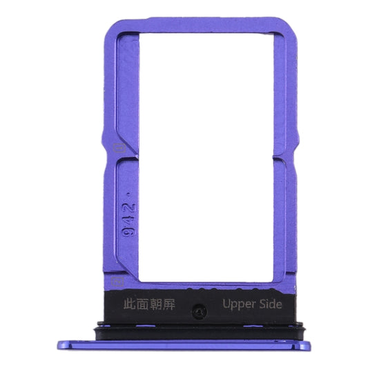 For vivo S5 SIM Card Tray + SIM Card Tray (Blue) by buy2fix