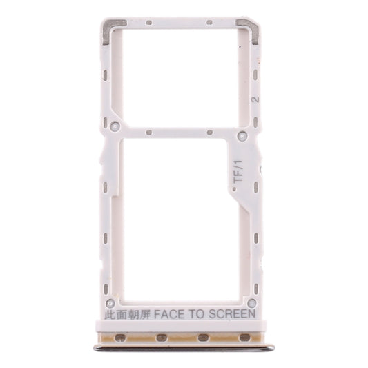 SIM Card Tray + SIM Card Tray / Micro SD Card Tray for Xiaomi Mi CC9e / Mi A3(Silver) by buy2fix
