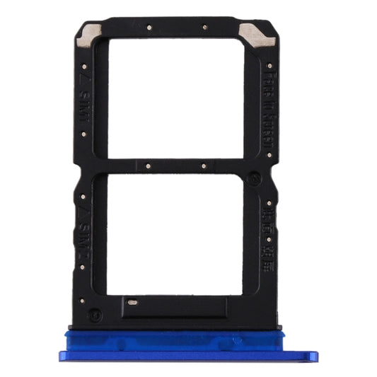 For Realme X2 Pro SIM Card Tray + SIM Card Tray (Blue) by buy2fix
