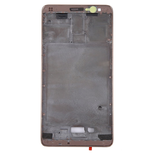 For Huawei Mate 9 Front Housing LCD Frame Bezel Plate(Mocha Gold) by buy2fix