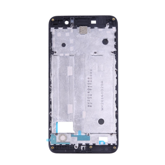 For Huawei Enjoy 5 / Y6 Pro Front Housing LCD Frame Bezel Plate(Black) by buy2fix
