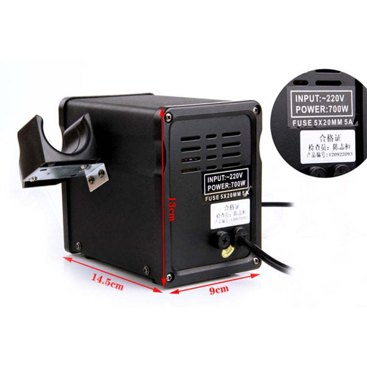 Kaisi 878D 2 In 1 LCD Digital Display Heat Gun Soldering Station 700W for BGA Rework Solder Station Hot Air Gun Welder Equipment, US Plug by buy2fix