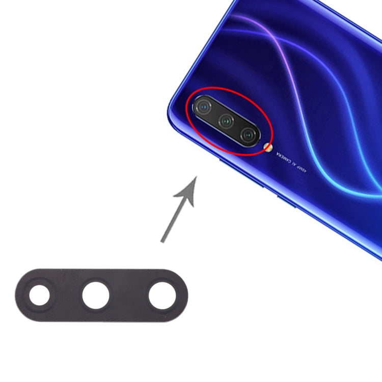 10 PCS Back Camera Lens for Xiaomi Mi CC9 by buy2fix
