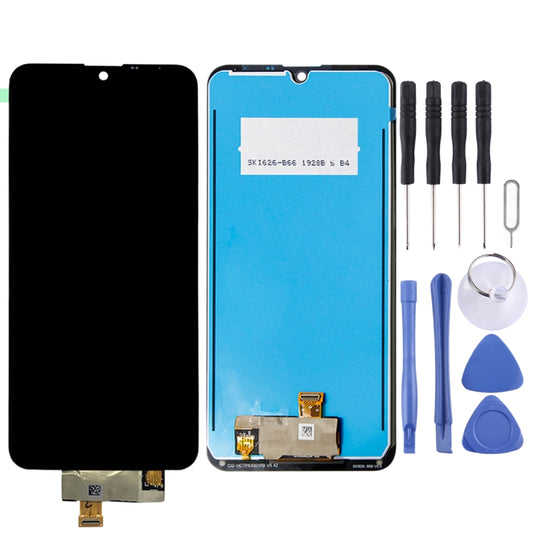 LCD Screen and Digitizer Full Assembly for LG Q60 (2019) / X525ZA / X525BAW / X525HA / X525ZAW / X6 (2019) / LMX625N / X625N / X525(Black) by buy2fix