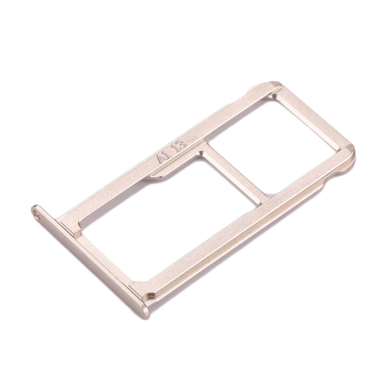 For Huawei nova SIM Card Tray & SIM / Micro SD Card Tray(Gold) by buy2fix