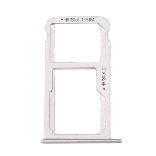For Huawei nova SIM Card Tray & SIM / Micro SD Card Tray(Silver) by buy2fix